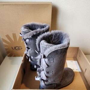 UGG New Gray Suede Women's Boots